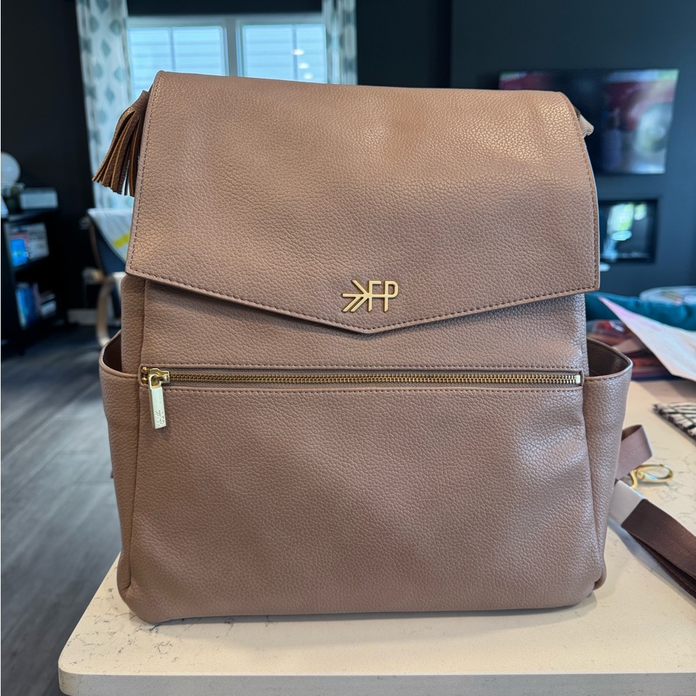 Freshly Picked Classic Diaper Bag Backpack in Fig